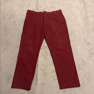 Gently Used Banana Republic Emerson flat front Chinos Sz 33/30